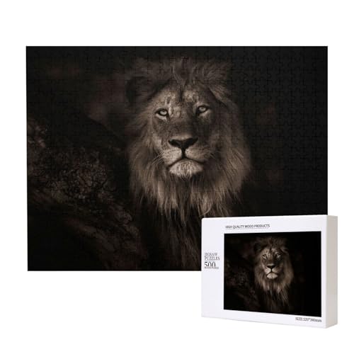 3D Löwenfall,500 Teile Holzpuzzle Familienspiel Puzzles für Erwachsene Teenager Heimdekoration 3D Löwenfall,500 Teile Holzpuzzle Familienspiel Puzzles für Erwachsene Teenager Heimdekoration von EgoMed