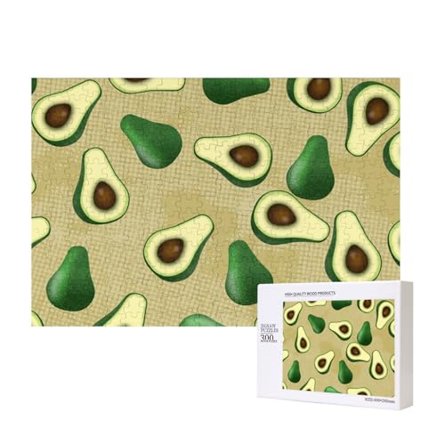 Avocado Dot Braun,300 Teile Holzpuzzle Familienspiel Puzzles für Erwachsene Teenager Heimdekoration Avocado Dot Braun,300 Teile Holzpuzzle Familienspiel Puzzles für Erwachsene Teenager Heimdekoration von EgoMed