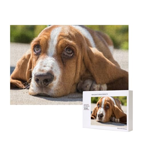 Basset,300 Teile Holzpuzzle Familienspiel Puzzles für Erwachsene Teenager Heimdekoration Basset,300 Teile Holzpuzzle Familienspiel Puzzles für Erwachsene Teenager Heimdekoration von EgoMed
