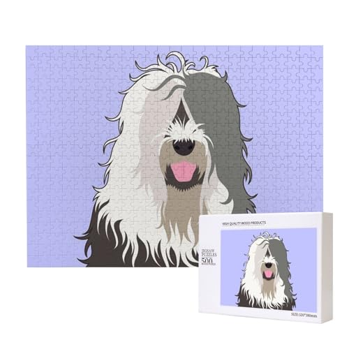 Bobtail,500 Teile Holzpuzzle Familienspiel Puzzles für Erwachsene Teenager Heimdekoration Bobtail,500 Teile Holzpuzzle Familienspiel Puzzles für Erwachsene Teenager Heimdekoration von EgoMed
