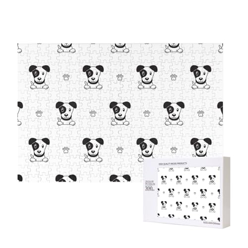 Cartoon-Figur Jack Russell Terrier Tier,300 Teile Holzpuzzle Familienspiel Puzzles für Erwachsene Teenager Heimdekoration Cartoon-Figur Jack Russell Terrier Tier,300 Teile Holzpuzzle Familienspiel Puzzles für Erwachsene Teenager Heimdekoration von EgoMed