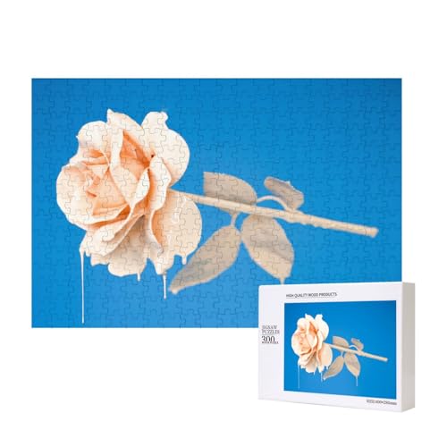 Einzigartige Rose,300 Teile Holzpuzzle Familienspiel Puzzles für Erwachsene Teenager Heimdekoration Einzigartige Rose,300 Teile Holzpuzzle Familienspiel Puzzles für Erwachsene Teenager Heimdekoration von EgoMed