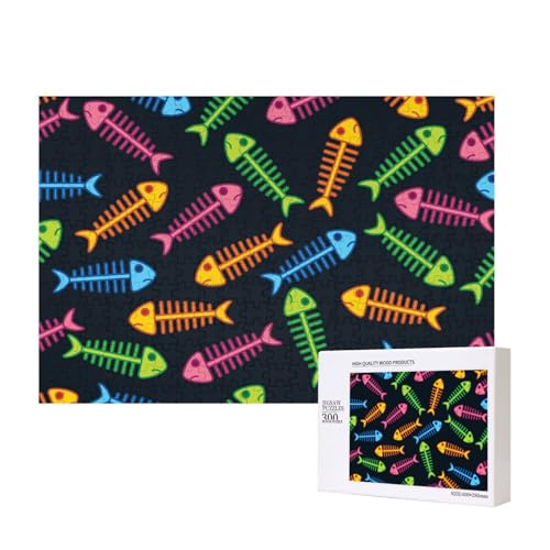 Fischgräte,300 Teile Holzpuzzle Familienspiel Puzzles für Erwachsene Teenager Heimdekoration Fischgräte,300 Teile Holzpuzzle Familienspiel Puzzles für Erwachsene Teenager Heimdekoration von EgoMed