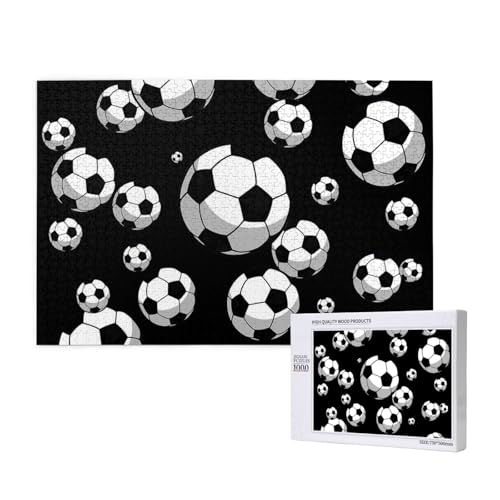Fußball,1000 Teile Holzpuzzle Familienspiel Puzzles für Erwachsene Teenager Heimdekoration Fußball,1000 Teile Holzpuzzle Familienspiel Puzzles für Erwachsene Teenager Heimdekoration von EgoMed