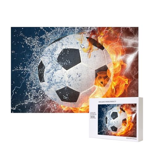 Fußball,300 Teile Holzpuzzle Familienspiel Puzzles für Erwachsene Teenager Heimdekoration Fußball,300 Teile Holzpuzzle Familienspiel Puzzles für Erwachsene Teenager Heimdekoration von EgoMed