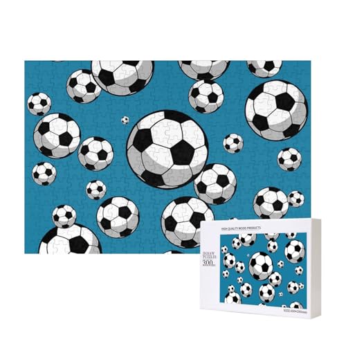 Fußball,300 Teile Holzpuzzle Familienspiel Puzzles für Erwachsene Teenager Heimdekoration Fußball,300 Teile Holzpuzzle Familienspiel Puzzles für Erwachsene Teenager Heimdekoration von EgoMed