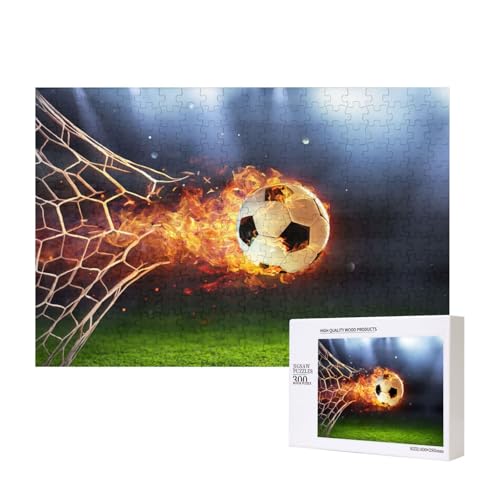 Fußball Bedruckt,300 Teile Holzpuzzle Familienspiel Puzzles für Erwachsene Teenager Heimdekoration Fußball Bedruckt,300 Teile Holzpuzzle Familienspiel Puzzles für Erwachsene Teenager Heimdekoration von EgoMed