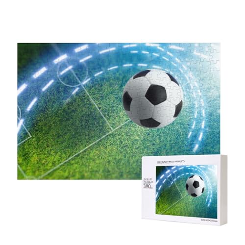 Fußball Sportball Bedruckt,300 Teile Holzpuzzle Familienspiel Puzzles für Erwachsene Teenager Heimdekoration Fußball Sportball Bedruckt,300 Teile Holzpuzzle Familienspiel Puzzles für Erwachsene Teenager Heimdekoration von EgoMed