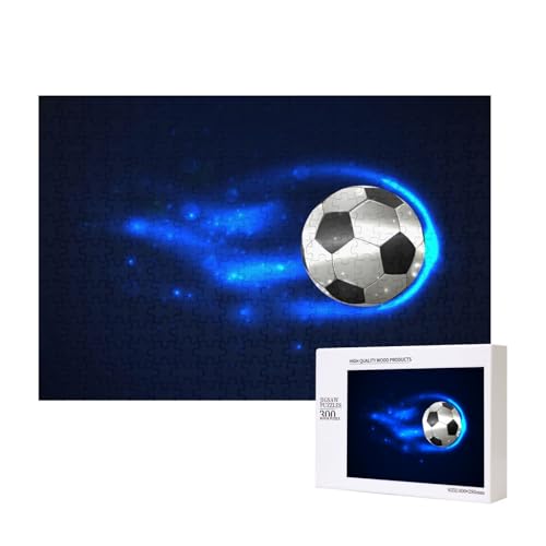 Fußball in Flammen,300 Teile Holzpuzzle Familienspiel Puzzles für Erwachsene Teenager Heimdekoration Fußball in Flammen,300 Teile Holzpuzzle Familienspiel Puzzles für Erwachsene Teenager Heimdekoration von EgoMed