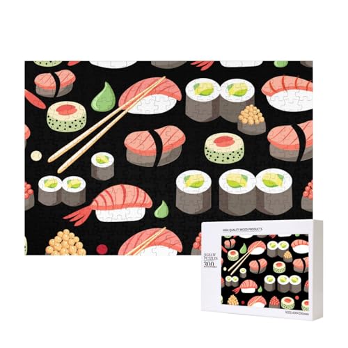 Japanische Sushi-Küche,300 Teile Holzpuzzle Familienspiel Puzzles für Erwachsene Teenager Heimdekoration Japanische Sushi-Küche,300 Teile Holzpuzzle Familienspiel Puzzles für Erwachsene Teenager Heimdekoration von EgoMed