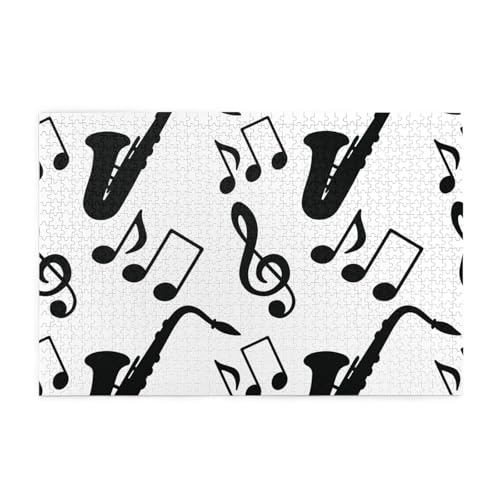 Musical Musik Saxophon,1000 Teile Holzpuzzle Familienspiel Puzzles für Erwachsene Teenager Heimdekoration Musical Musik Saxophon,1000 Teile Holzpuzzle Familienspiel Puzzles für Erwachsene Teenager Heimdekoration von EgoMed