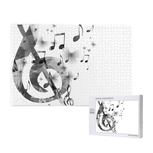 Musik mit G-Taste,1000 Teile Holzpuzzle Familienspiel Puzzles für Erwachsene Teenager Heimdekoration Musik mit G-Taste,1000 Teile Holzpuzzle Familienspiel Puzzles für Erwachsene Teenager Heimdekoration von EgoMed