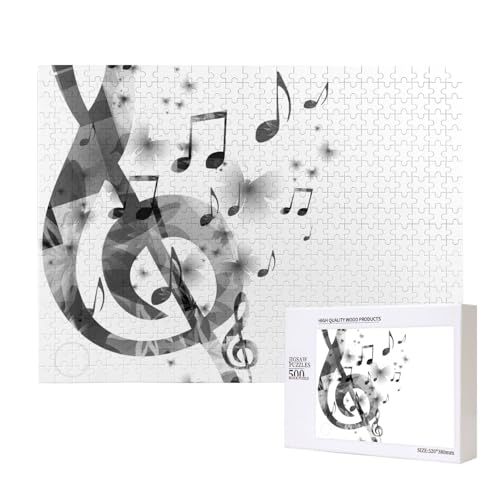 Musik mit G-Taste,500 Teile Holzpuzzle Familienspiel Puzzles für Erwachsene Teenager Heimdekoration Musik mit G-Taste,500 Teile Holzpuzzle Familienspiel Puzzles für Erwachsene Teenager Heimdekoration von EgoMed