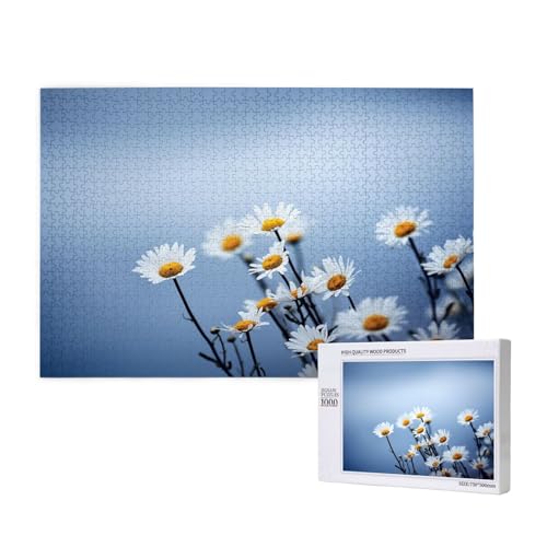 Natur Weiße Blume,1000 Teile Holzpuzzle Familienspiel Puzzles für Erwachsene Teenager Heimdekoration Natur Weiße Blume,1000 Teile Holzpuzzle Familienspiel Puzzles für Erwachsene Teenager Heimdekoration von EgoMed