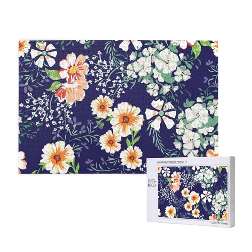 Schöne Blume Garten Blumen Blütenblatt Blätter Wiese Orange,1000 Teile Holzpuzzle Familienspiel Puzzles für Erwachsene Teenager Heimdekoration Schöne Blume Garten Blumen Blütenblatt Blätter Wiese Orange,1000 Teile Holzpuzzle Familienspiel Puzzles für Erwachsene Teenager Heimdekoration von EgoMed