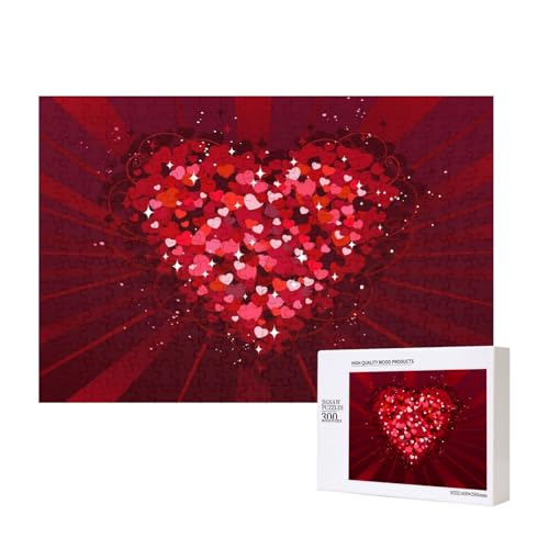 Schönen Valentinstag,300 Teile Holzpuzzle Familienspiel Puzzles für Erwachsene Teenager Heimdekoration Schönen Valentinstag,300 Teile Holzpuzzle Familienspiel Puzzles für Erwachsene Teenager Heimdekoration von EgoMed