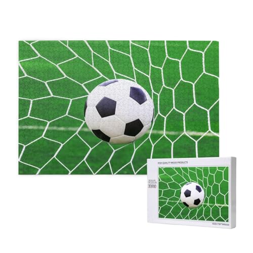 Sport Fußball,1000 Teile Holzpuzzle Familienspiel Puzzles für Erwachsene Teenager Heimdekoration Sport Fußball,1000 Teile Holzpuzzle Familienspiel Puzzles für Erwachsene Teenager Heimdekoration von EgoMed