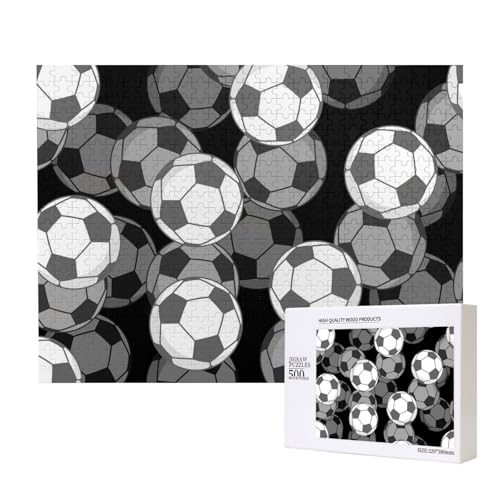 Sportmannschaftsspiel Fußball,500 Teile Holzpuzzle Familienspiel Puzzles für Erwachsene Teenager Heimdekoration Sportmannschaftsspiel Fußball,500 Teile Holzpuzzle Familienspiel Puzzles für Erwachsene Teenager Heimdekoration von EgoMed