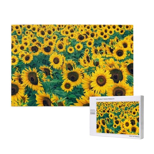 Viele schöne Sonnenblumen,1000 Teile Holzpuzzle Familienspiel Puzzles für Erwachsene Teenager Heimdekoration Viele schöne Sonnenblumen,1000 Teile Holzpuzzle Familienspiel Puzzles für Erwachsene Teenager Heimdekoration von EgoMed
