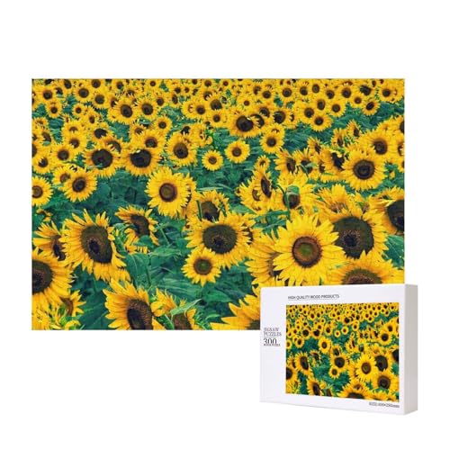 Viele schöne Sonnenblumen,300 Teile Holzpuzzle Familienspiel Puzzles für Erwachsene Teenager Heimdekoration Viele schöne Sonnenblumen,300 Teile Holzpuzzle Familienspiel Puzzles für Erwachsene Teenager Heimdekoration von EgoMed