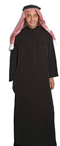 Egypt Bazar Dreiteiliges Araber Scheich Kostüm Scheichkostüm, Karnevalskostüm - Faschingskostüm- Größe: L, schwarz Egypt Bazar Dreiteiliges Araber Scheich Kostüm Scheichkostüm, Karnevalskostüm - Faschingskostüm- Größe: L, schwarz von Egypt Bazar