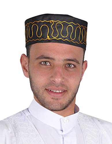 Egypt Bazar Traditionelle Arabische Kopfbedeckung - Araber - Karnevalskostüm/Farbe: schwarz - Gold Egypt Bazar Traditionelle Arabische Kopfbedeckung - Araber - Karnevalskostüm/Farbe: schwarz - Gold von Egypt Bazar