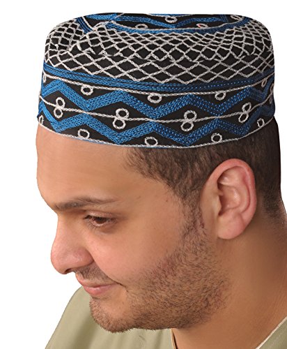 Egypt Bazar Traditionelle Arabische Kopfbedeckung - Araber - Karnevalskostüm/Farbe: schwarz von Egypt Bazar
