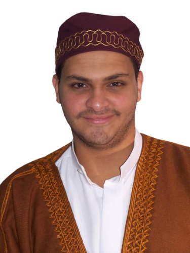 Egypt Bazar Traditionelle Arabische Kopfbedeckung - Araber - Karnevalskostüm/Farbe: weinrot Egypt Bazar Traditionelle Arabische Kopfbedeckung - Araber - Karnevalskostüm/Farbe: weinrot von Egypt Bazar