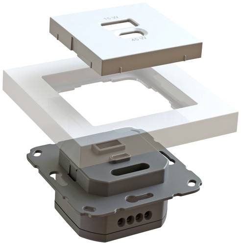 Ehmann 6460x0100 USB-Ladesteckdose Weiß von Ehmann