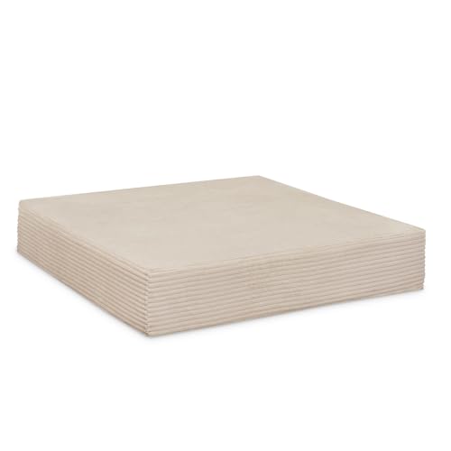 Ehrenkind® Hüpfpolster 80 x 80 x 15 cm aus hochwertigem Cord | Made in Germany Hüpfmatratze für Kinder ab 3 Jahre bis 40 kg | Sprungpolster Natur von Ehrenkind