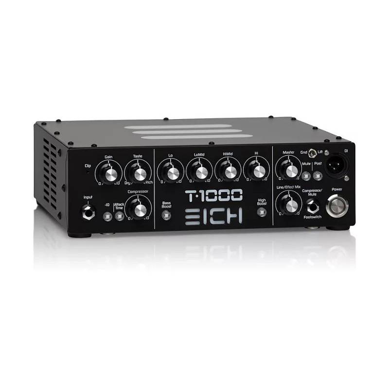 Eich Amps T-1000 Black Edition Topteil E-Bass von Eich Amps