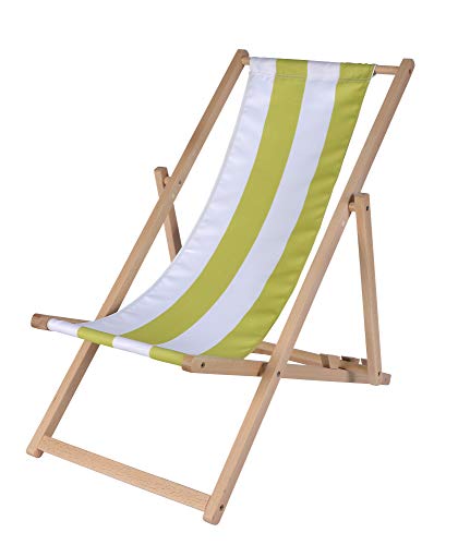 Eichhorn 100004546 - Kinder-Sonnenstuhl, Stoff mit UV-Beschichtung, Sitzbreite 30cm, verstellbar, bis 40 kg belastbar, Buchenholz Eichhorn 100004546 - Kinder-Sonnenstuhl, Stoff mit UV-Beschichtung, Sitzbreite 30cm, verstellbar, bis 40 kg belastbar, Buchenholz von Eichhorn
