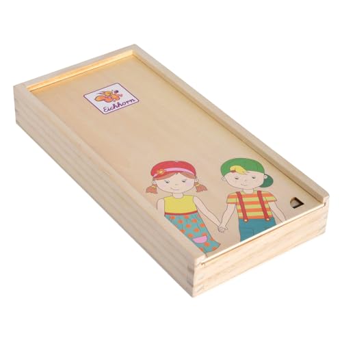 Eichhorn - Körperpuzzle, entdecke den Körper mit 18 verschiedenen Puzzleteilen, inkl. Holzbox zur Aufbewahrung, 24x12 cm groß, aus 100 Prozent FSC zertifiziertem Holz, ab 2 Jahren Eichhorn - Körperpuzzle, entdecke den Körper mit 18 verschiedenen Puzzleteilen, inkl. Holzbox zur Aufbewahrung, 24x12 cm groß, aus 100 Prozent FSC zertifiziertem Holz, ab 2 Jahren von Eichhorn