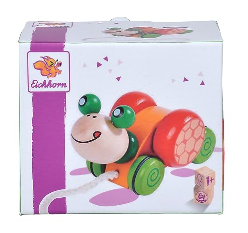 Eichhorn 100005553 - Nachziehtier Schildkröte, mit Bewegung, 15cm, FSC 100% Zertifiziertes Birkenholz Eichhorn 100005553 - Nachziehtier Schildkröte, mit Bewegung, 15cm, FSC 100% Zertifiziertes Birkenholz von Eichhorn