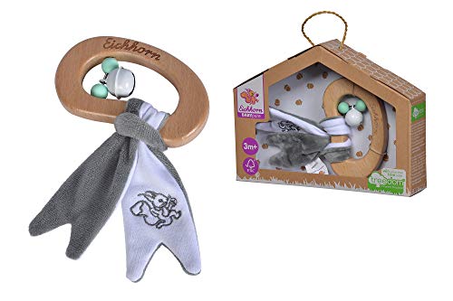 Eichhorn - Baby Pure Rassel - aus FSC 100% zertifiziertem Buchenholz, nachhaltiges Holzspielzeug, mit Knisterfolie, BPA frei, für Kinder ab den ersten Lebensmonaten geeignet Eichhorn - Baby Pure Rassel - aus FSC 100% zertifiziertem Buchenholz, nachhaltiges Holzspielzeug, mit Knisterfolie, BPA frei, für Kinder ab den ersten Lebensmonaten geeignet von Eichhorn