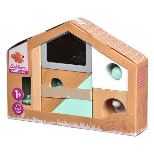 Eichhorn - Baby Pure Sensorik Soundbausteine - aus 100 Prozent FSC zertifiziertem Buchenholz, nachhaltiges Holzspielzeug, Klang- und Soundfunktionen, für Kinder ab einem Jahr geeignet Eichhorn - Baby Pure Sensorik Soundbausteine - aus 100 Prozent FSC zertifiziertem Buchenholz, nachhaltiges Holzspielzeug, Klang- und Soundfunktionen, für Kinder ab einem Jahr geeignet von Eichhorn