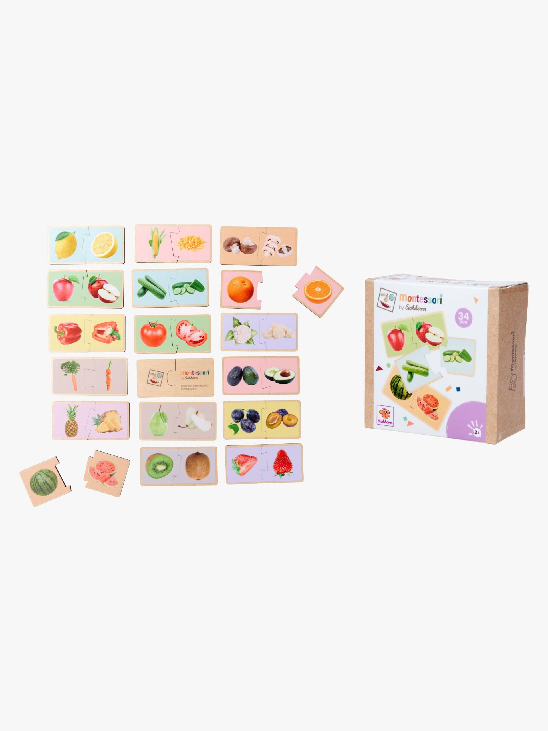 Eichhorn Montessori Puzzle 36 Teile von Eichhorn