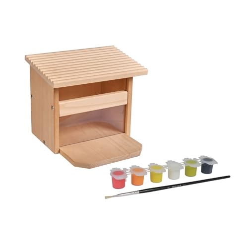 Eichhorn - Outdoor Futterhaus - Eichhörnchen Futterhaus zum Zusammenbauen und Bemalen, inkl. Pinsel und Farbe, aus Lindenholz, für Kinder ab 6 Jahren geeignet 100004586 Eichhorn - Outdoor Futterhaus - Eichhörnchen Futterhaus zum Zusammenbauen und Bemalen, inkl. Pinsel und Farbe, aus Lindenholz, für Kinder ab 6 Jahren geeignet 100004586 von Eichhorn