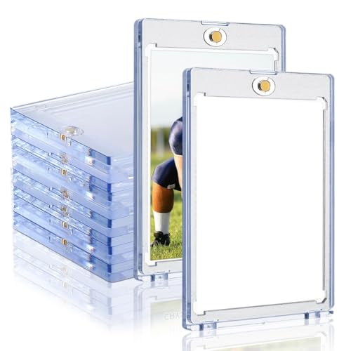 Eieenotee 10 Pack 35PT Sport Magnetic Card Inhaber f¨¹r Handelskarten, f¨¹r Sammlerbaseballkarten, Spielkarten von Eieenotee