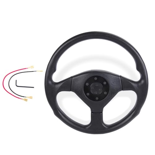 Eieenotee 36CM Rennlenkrad 14 Lenkr?der Universal Deep Corn Drifting Sportlenkrad von Eieenotee