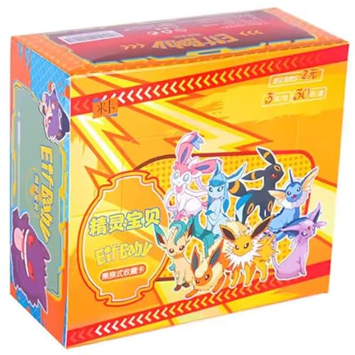 Eif Baby Pokemon Sammelkartenspiel Booster Box, 30 Packungen, Chinesische Version, Sammelkarten mit Displaybox von Eif Baby