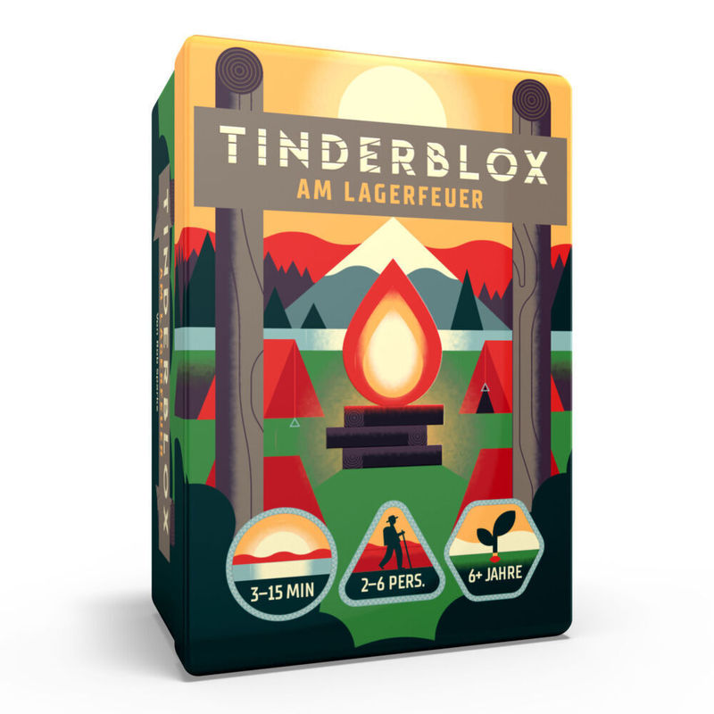 Tinderblox - am Lagerfeuer - Geschicklichkeitsspiel (DE) von Eifelbildverlag