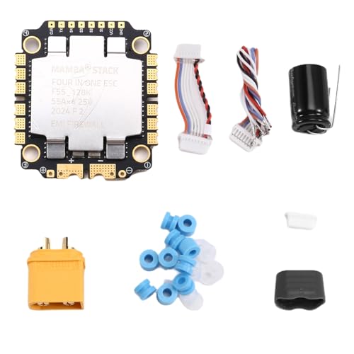 Eighosee F55_128K55A 4-In-1 ESC Firmware BLHeli_32 FPV Racing Drone Geeignet für FPV Flug Drohne Racing Drohne Zubehör von Eighosee