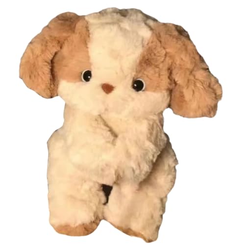 Eighosee Gute Hundepuppe Geburtstagsgeschenk Schlafpuppe für Freundin Süßes Hundeplüschpuppenkissen von Eighosee