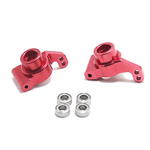 Eighosee Hinterrad, Hinterrad, Achse, Achse mit Ersatzteilen für 144001 1/14 RC Auto, Rot, 2 Stück Eighosee Hinterrad, Hinterrad, Achse, Achse mit Ersatzteilen für 144001 1/14 RC Auto, Rot, 2 Stück von Eighosee