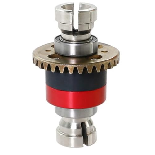 Eighosee Metalldifferential für Arrma 1/18 /Grom/GROM 1/14 Mini Mojave/GROM RC Auto Upgrade Teile Zubehör Rot von Eighosee
