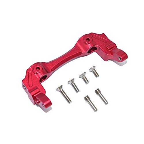 Eighosee RC Car Front Bumper Frame for Axial AXI03007 SCX10 III Wrangler Aluminum Alloy Front Crash Mount - Red von Eighosee
