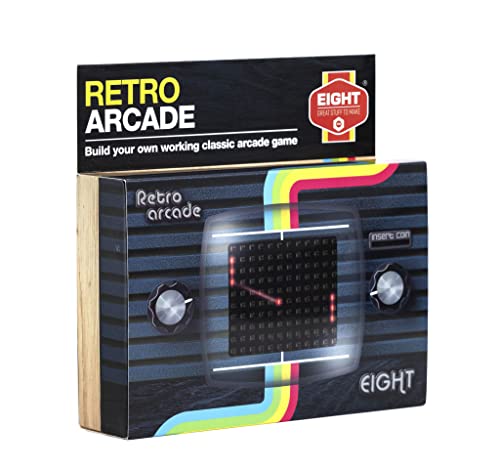 Eight E101165 Acht Bauen Sie Ihr eigenes funktionierendes Retro-Arcade-Spiel von Eight