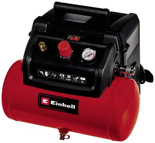 Einhell Druckluft-Kompressor TC-AC 190/6/8 OF 6l 8 bar von Einhell