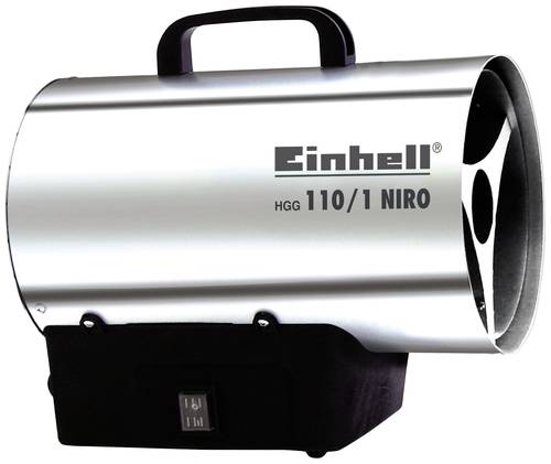 Einhell HGG 110/1 Niro (DE/AT) Heißluftgebläse 10 kW, 30W Silber von Einhell